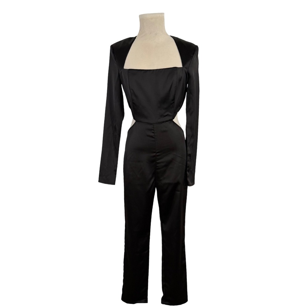 MICHAEL COSTELLO‎ X REVOLVE Luisa Cut Out Long Sleeve Jumpsuit Women's Size S
